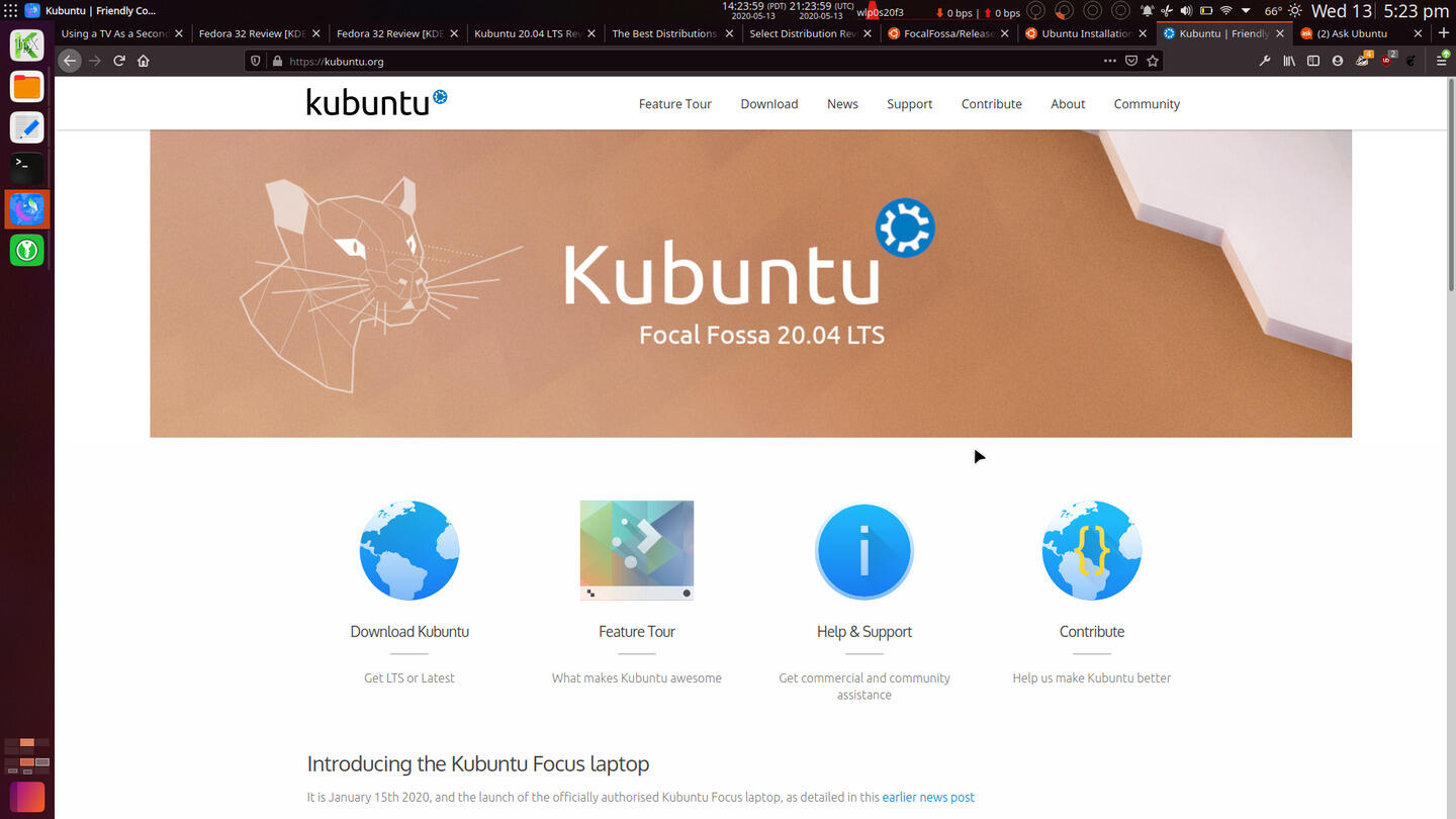 Kubuntu 20.04 LTS Review Supplement: Pre-Installation
