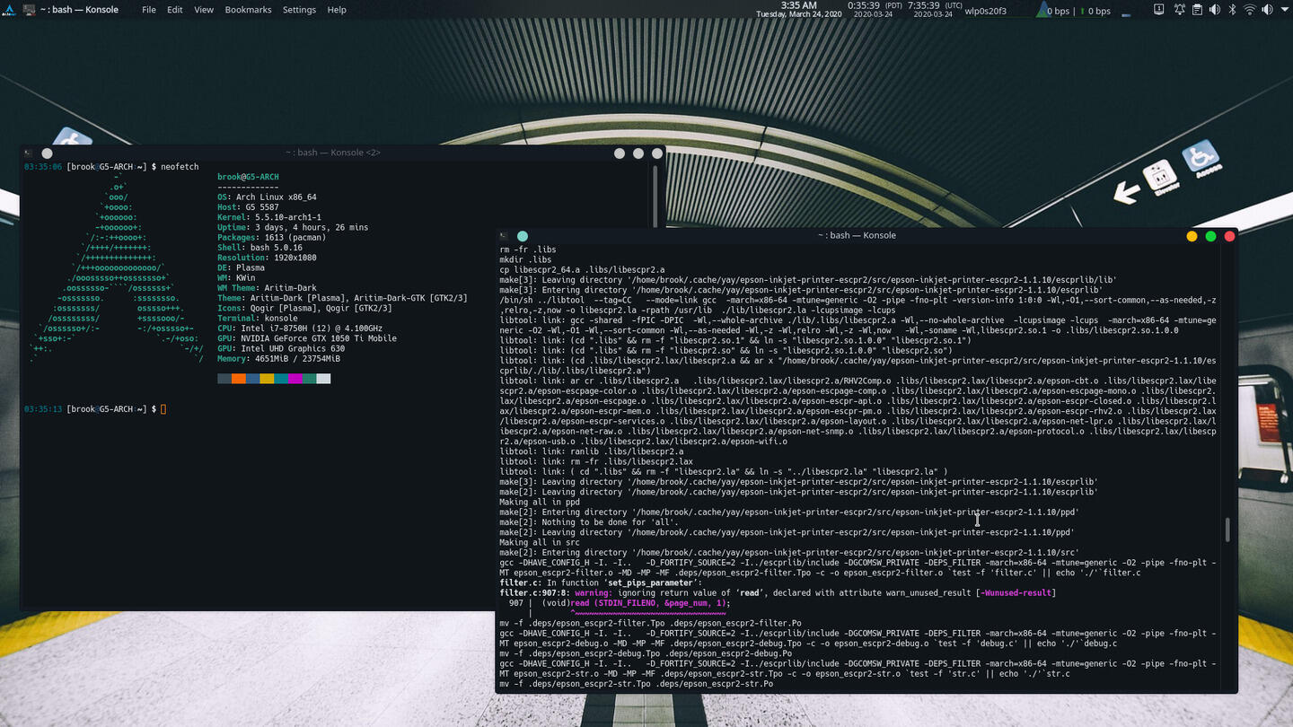 Installing an Epson Multifunction on Arch Linux and Derivatives | ORDINATECHNIC