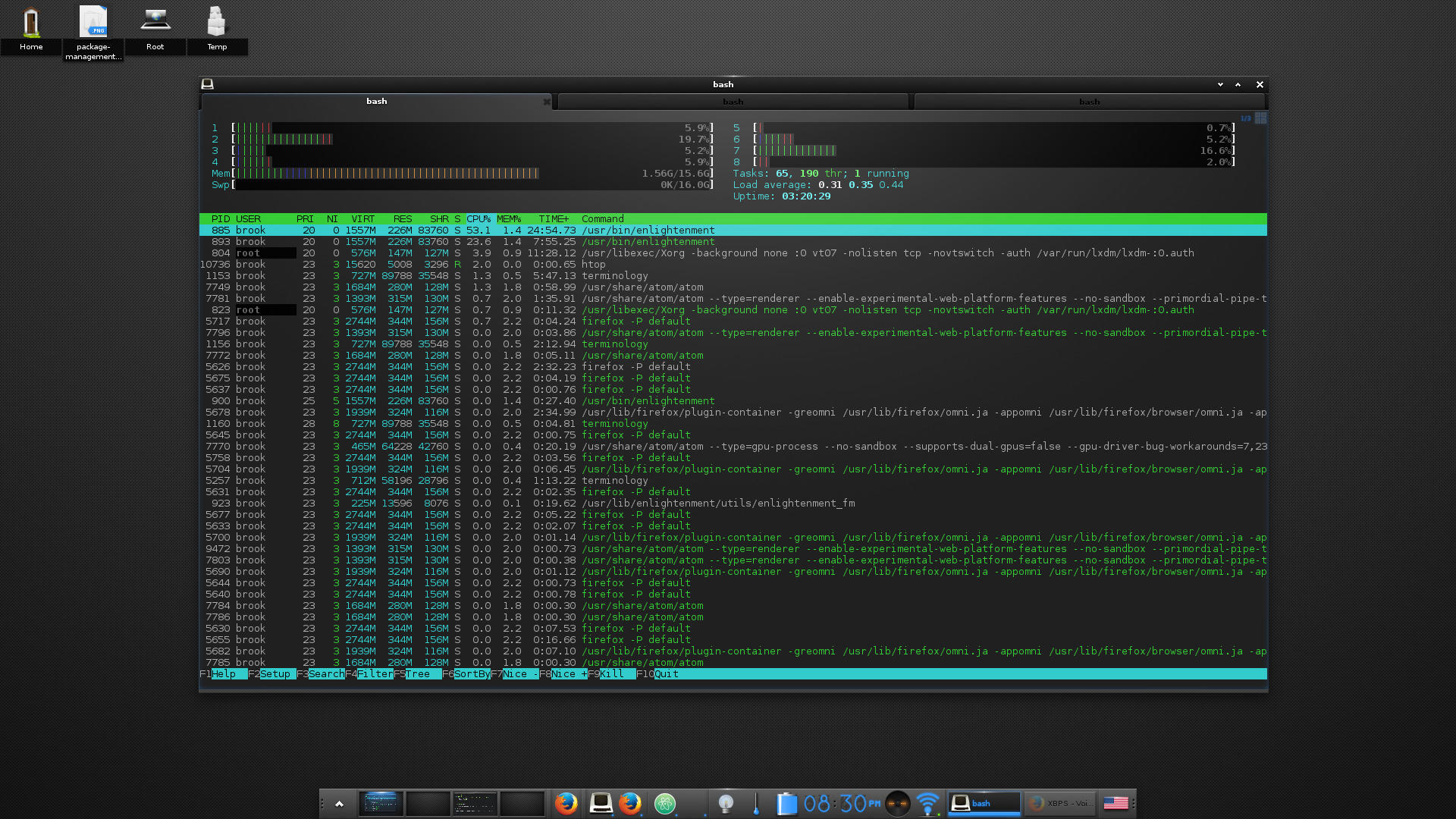 firefox flash plugin vlc plugin